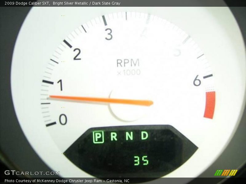 Bright Silver Metallic / Dark Slate Gray 2009 Dodge Caliber SXT