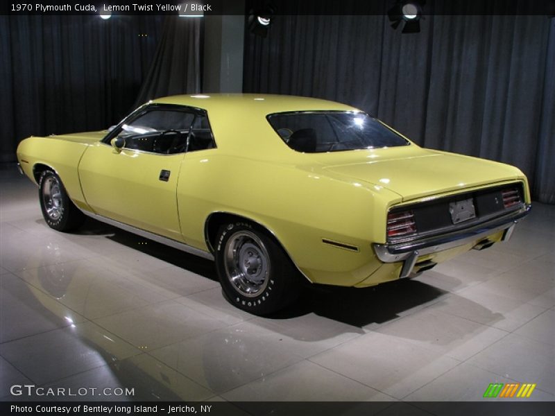 Lemon Twist Yellow / Black 1970 Plymouth Cuda