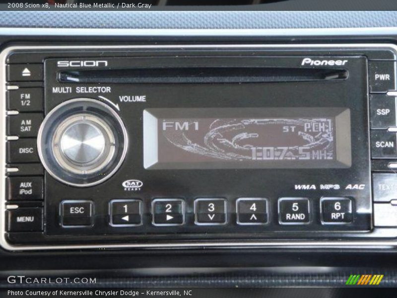 Nautical Blue Metallic / Dark Gray 2008 Scion xB