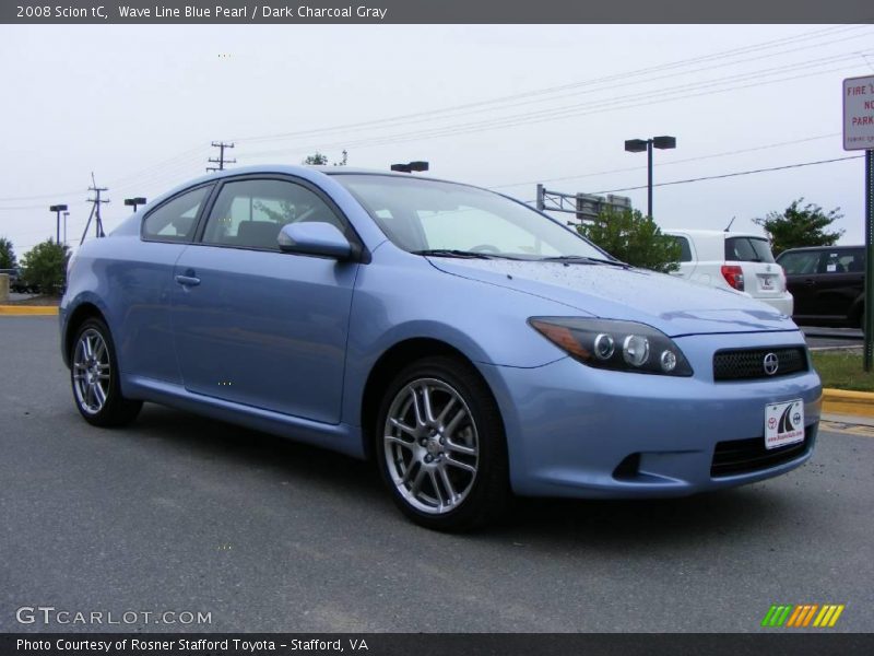 Wave Line Blue Pearl / Dark Charcoal Gray 2008 Scion tC