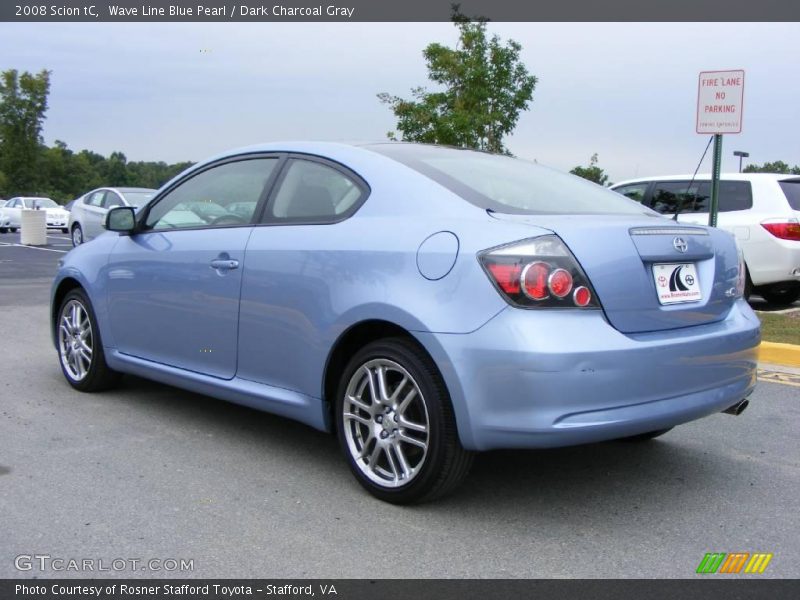Wave Line Blue Pearl / Dark Charcoal Gray 2008 Scion tC