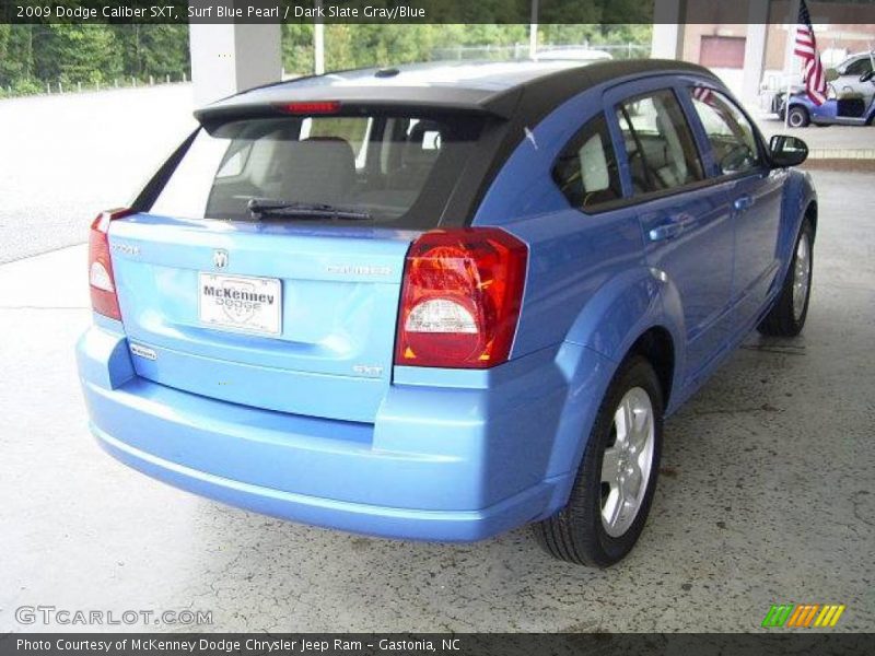 Surf Blue Pearl / Dark Slate Gray/Blue 2009 Dodge Caliber SXT
