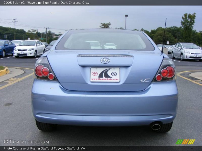 Wave Line Blue Pearl / Dark Charcoal Gray 2008 Scion tC