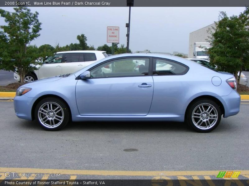 Wave Line Blue Pearl / Dark Charcoal Gray 2008 Scion tC