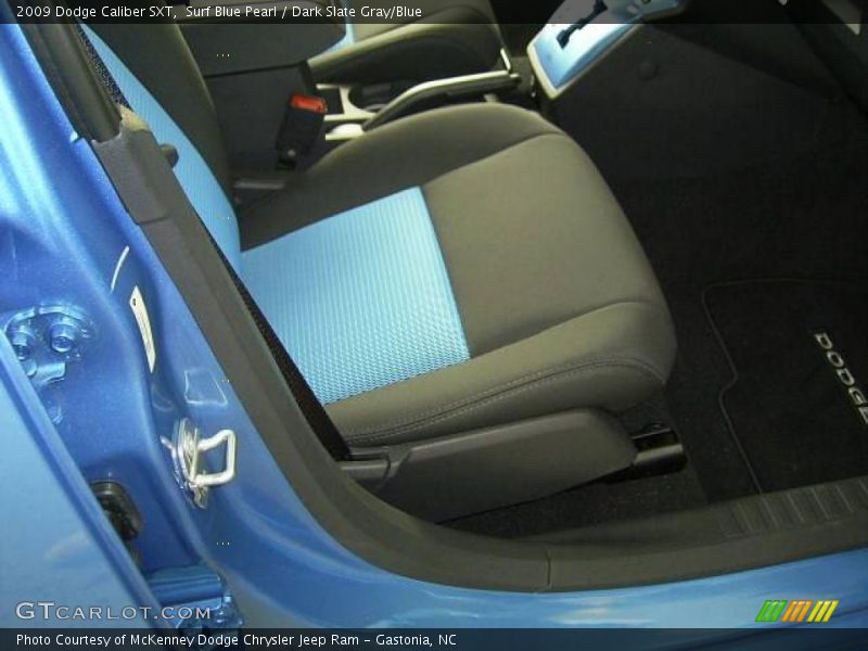 Surf Blue Pearl / Dark Slate Gray/Blue 2009 Dodge Caliber SXT