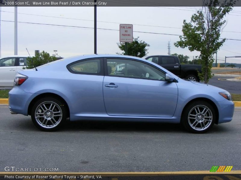 Wave Line Blue Pearl / Dark Charcoal Gray 2008 Scion tC