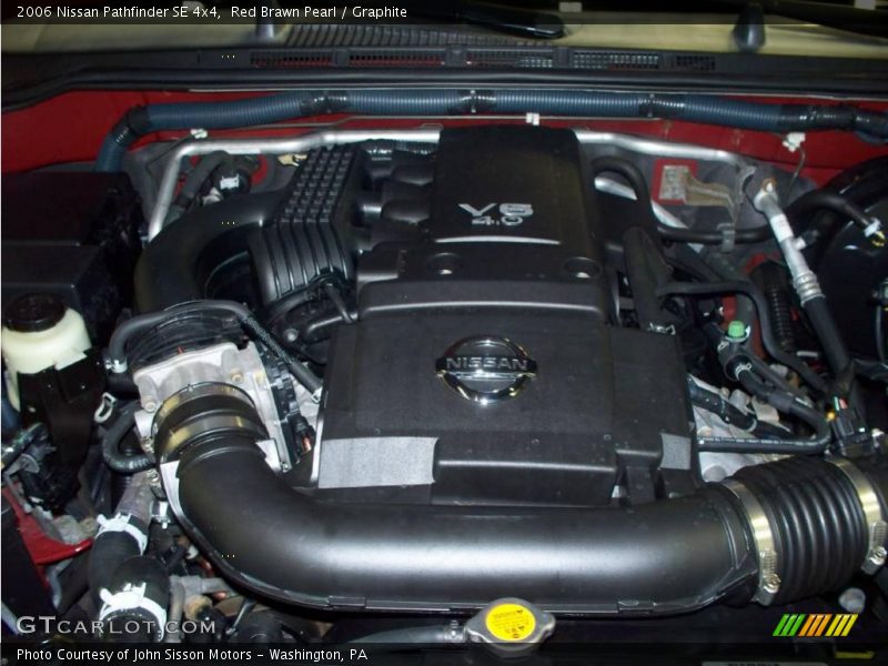 Red Brawn Pearl / Graphite 2006 Nissan Pathfinder SE 4x4