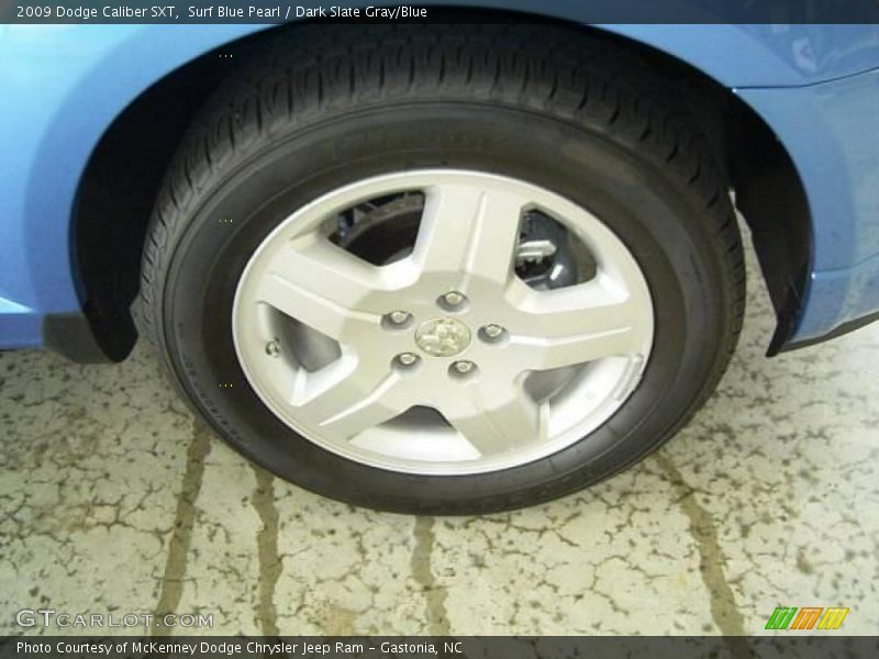 Surf Blue Pearl / Dark Slate Gray/Blue 2009 Dodge Caliber SXT