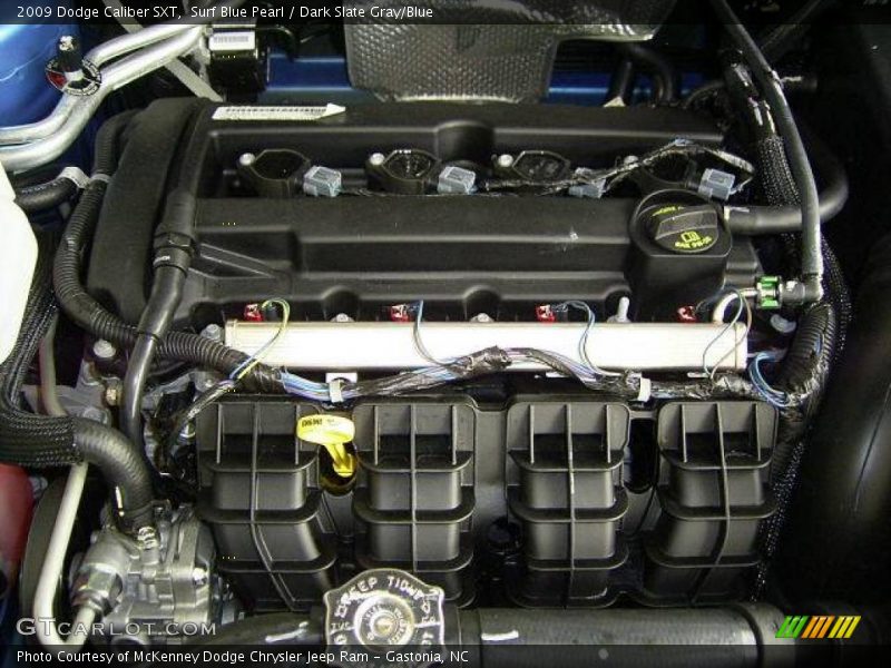 Surf Blue Pearl / Dark Slate Gray/Blue 2009 Dodge Caliber SXT