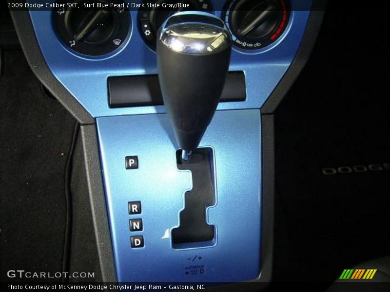 Surf Blue Pearl / Dark Slate Gray/Blue 2009 Dodge Caliber SXT
