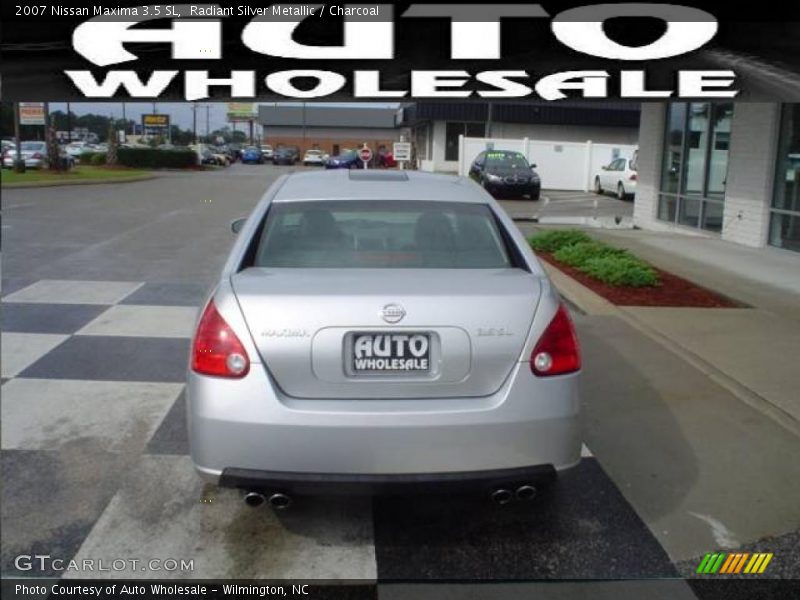 Radiant Silver Metallic / Charcoal 2007 Nissan Maxima 3.5 SL