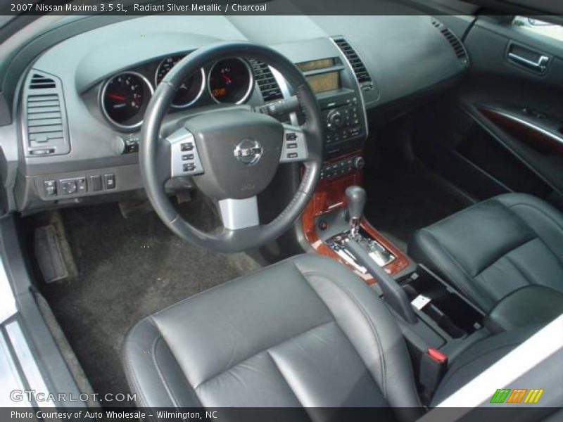 Radiant Silver Metallic / Charcoal 2007 Nissan Maxima 3.5 SL