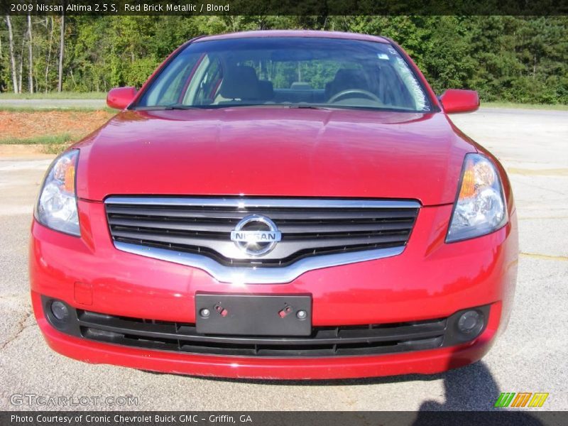 Red Brick Metallic / Blond 2009 Nissan Altima 2.5 S