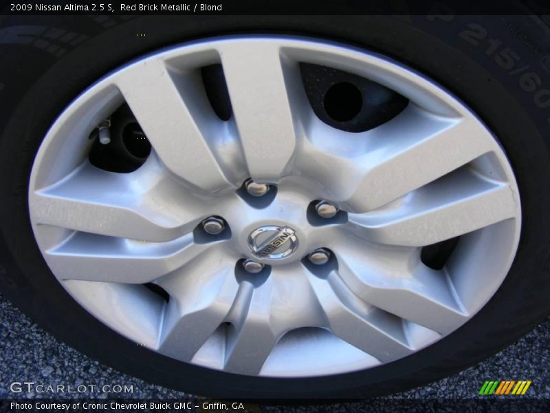 Red Brick Metallic / Blond 2009 Nissan Altima 2.5 S
