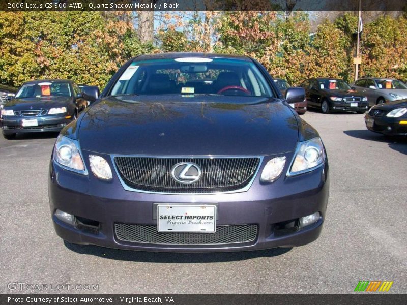 Quartz Shadow Metallic / Black 2006 Lexus GS 300 AWD