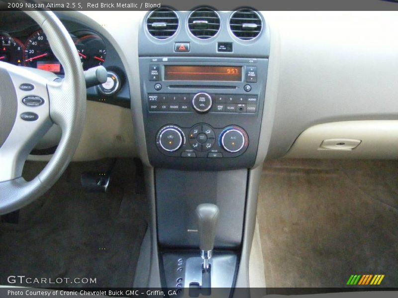 Red Brick Metallic / Blond 2009 Nissan Altima 2.5 S