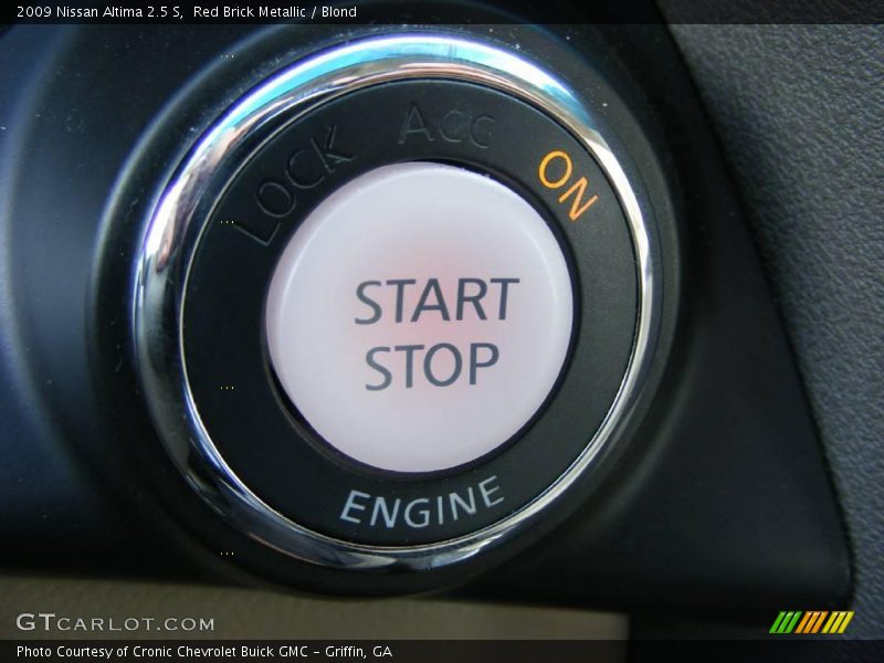 Red Brick Metallic / Blond 2009 Nissan Altima 2.5 S