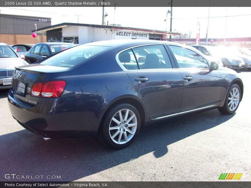 Quartz Shadow Metallic / Black 2006 Lexus GS 300 AWD