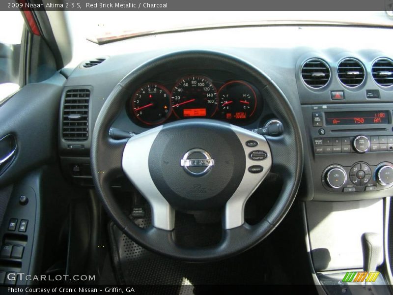 Red Brick Metallic / Charcoal 2009 Nissan Altima 2.5 S