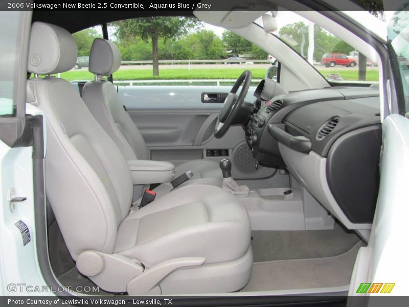 Aquarius Blue / Grey 2006 Volkswagen New Beetle 2.5 Convertible