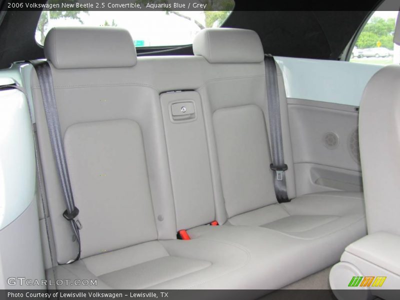 Aquarius Blue / Grey 2006 Volkswagen New Beetle 2.5 Convertible