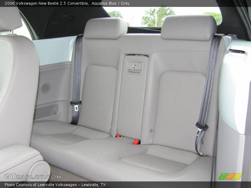Aquarius Blue / Grey 2006 Volkswagen New Beetle 2.5 Convertible