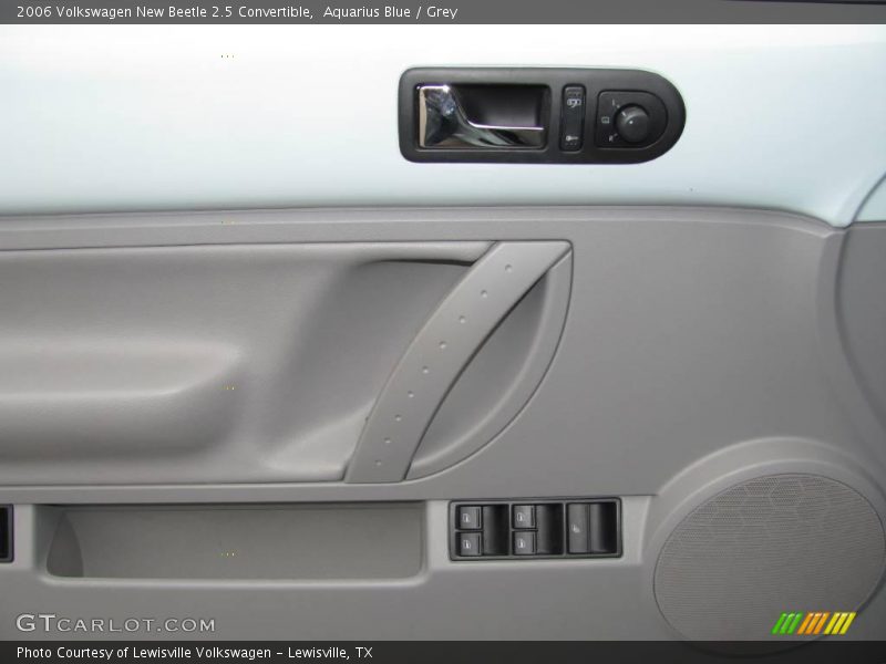 Aquarius Blue / Grey 2006 Volkswagen New Beetle 2.5 Convertible