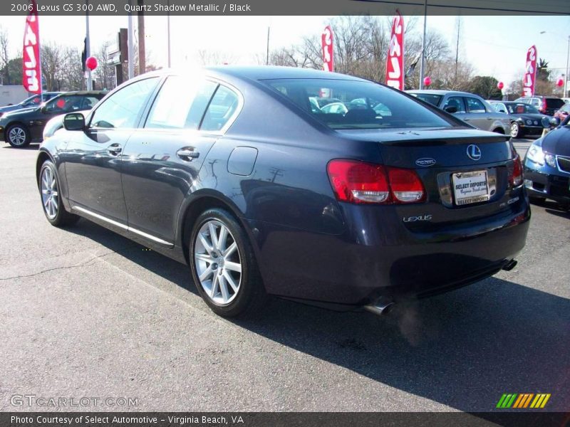 Quartz Shadow Metallic / Black 2006 Lexus GS 300 AWD