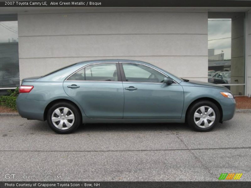 Aloe Green Metallic / Bisque 2007 Toyota Camry LE