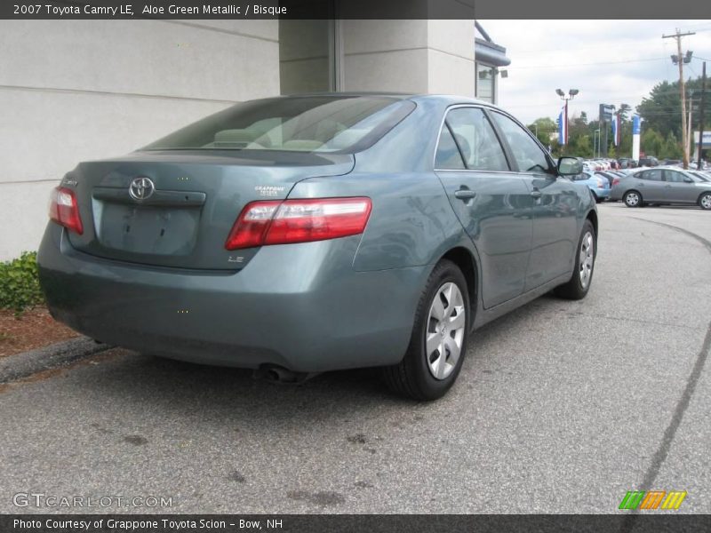 Aloe Green Metallic / Bisque 2007 Toyota Camry LE