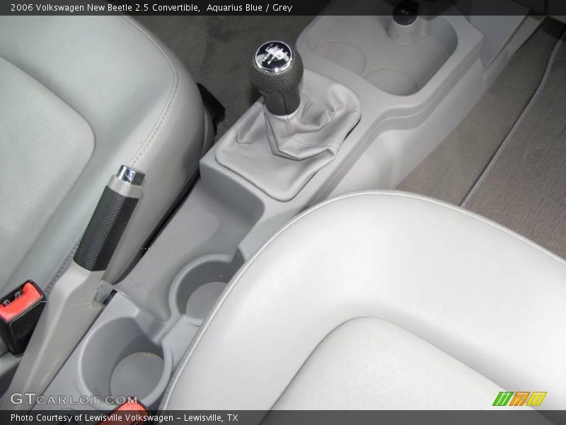 Aquarius Blue / Grey 2006 Volkswagen New Beetle 2.5 Convertible