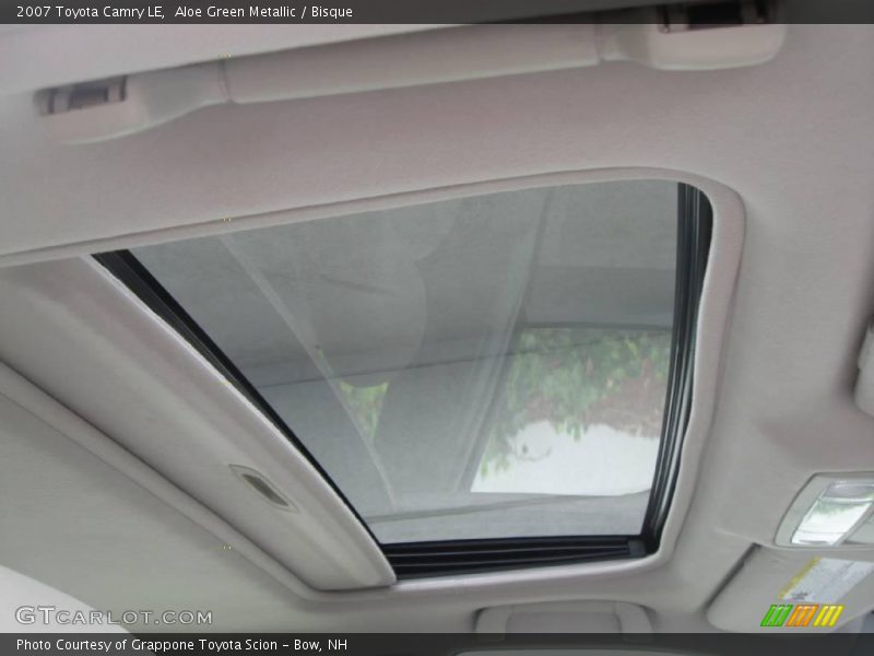 Aloe Green Metallic / Bisque 2007 Toyota Camry LE