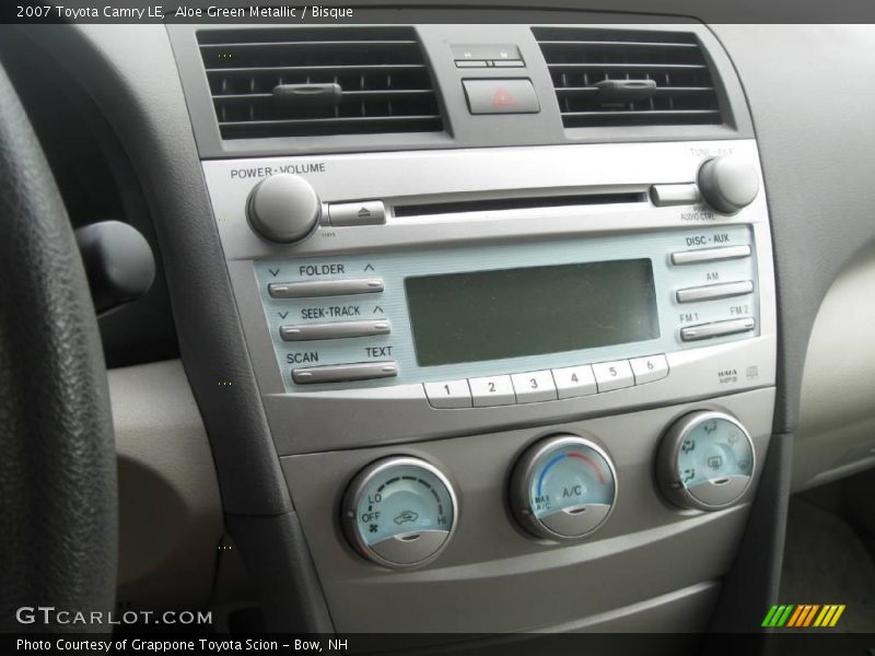 Aloe Green Metallic / Bisque 2007 Toyota Camry LE
