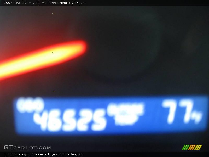 Aloe Green Metallic / Bisque 2007 Toyota Camry LE