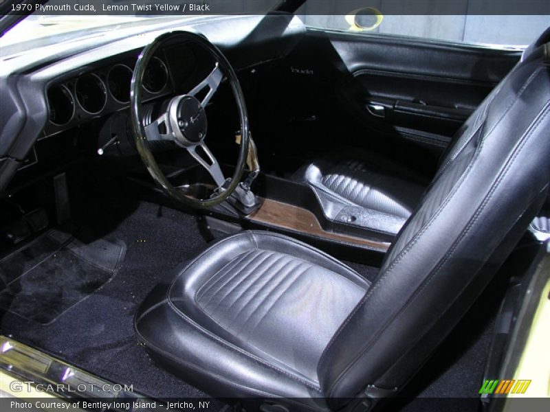  1970 Cuda  Black Interior