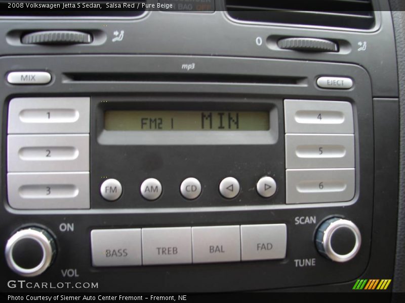 Salsa Red / Pure Beige 2008 Volkswagen Jetta S Sedan