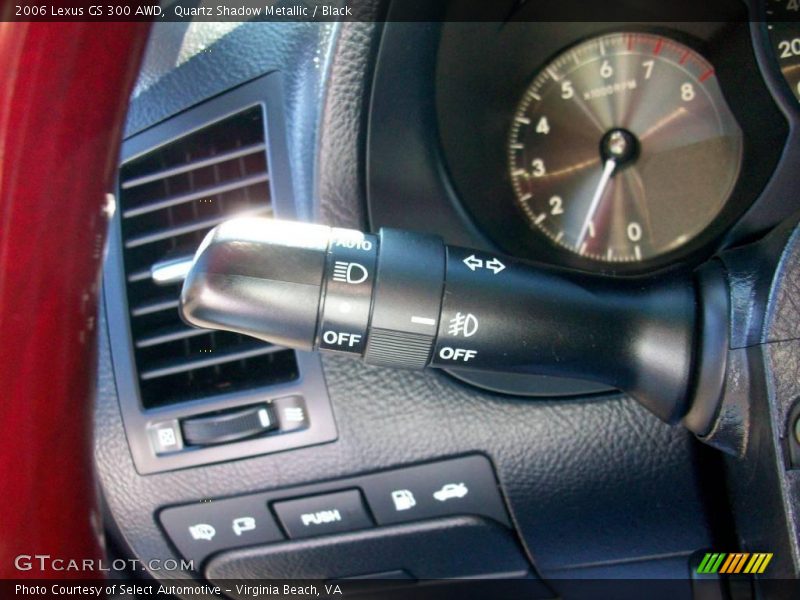 Quartz Shadow Metallic / Black 2006 Lexus GS 300 AWD