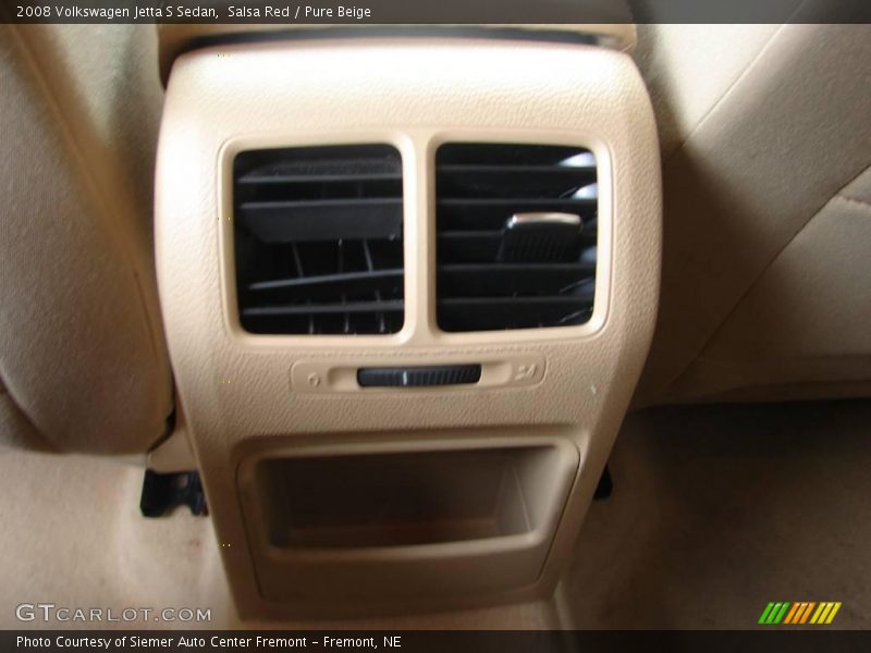 Salsa Red / Pure Beige 2008 Volkswagen Jetta S Sedan