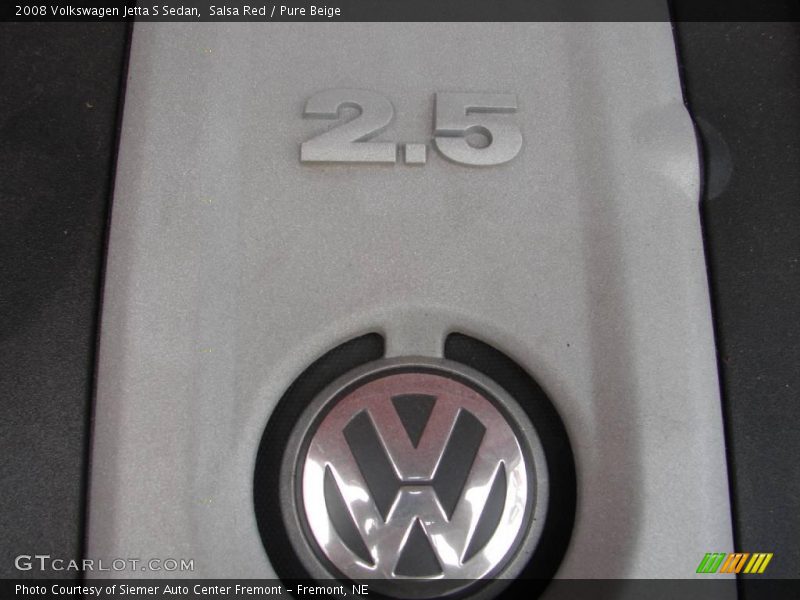 Salsa Red / Pure Beige 2008 Volkswagen Jetta S Sedan