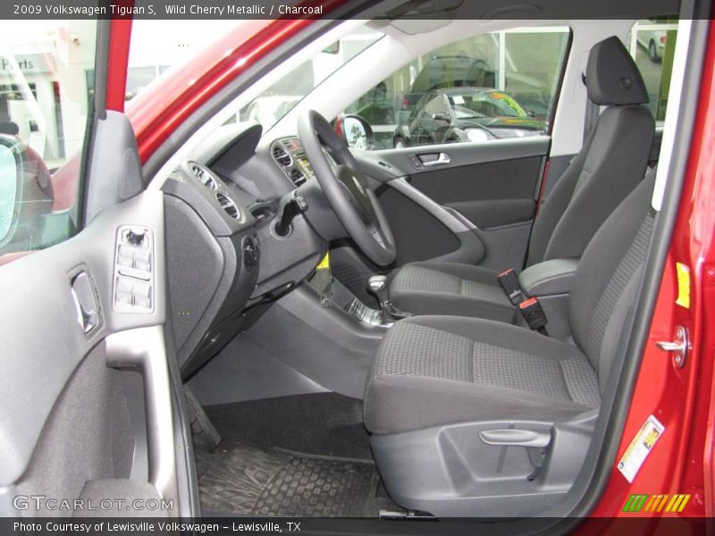 Wild Cherry Metallic / Charcoal 2009 Volkswagen Tiguan S
