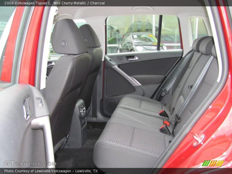 Wild Cherry Metallic / Charcoal 2009 Volkswagen Tiguan S