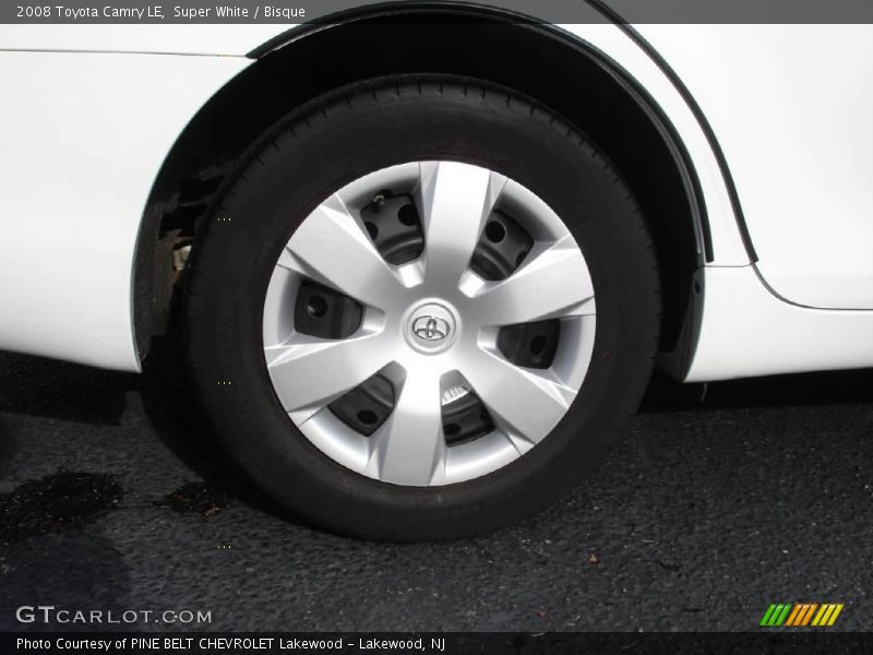 Super White / Bisque 2008 Toyota Camry LE