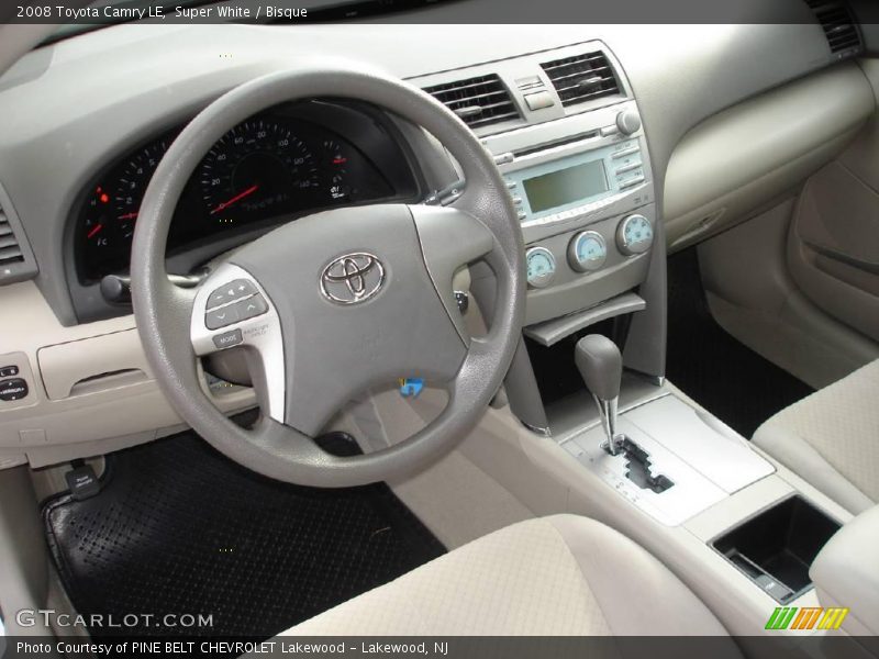 Super White / Bisque 2008 Toyota Camry LE