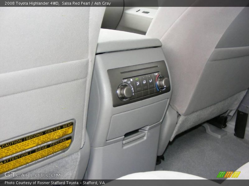 Salsa Red Pearl / Ash Gray 2008 Toyota Highlander 4WD