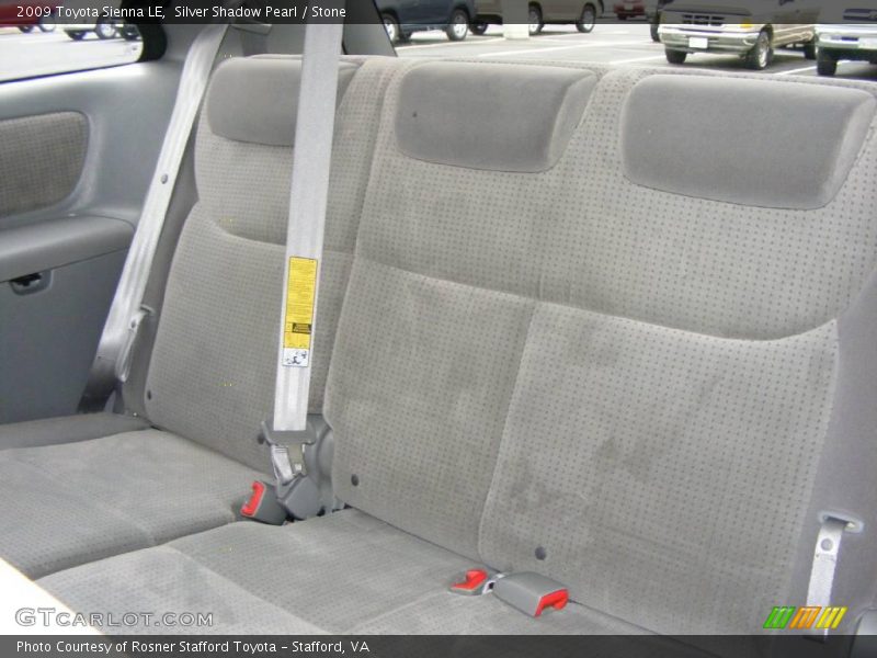 Silver Shadow Pearl / Stone 2009 Toyota Sienna LE