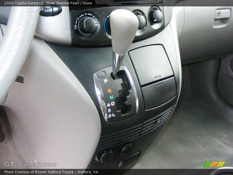 Silver Shadow Pearl / Stone 2009 Toyota Sienna LE