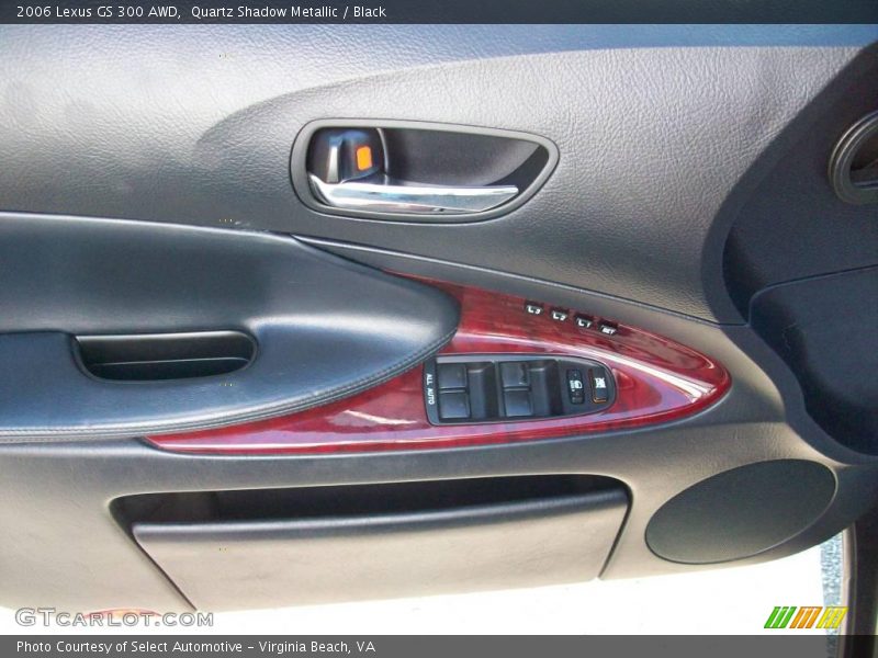 Controls of 2006 GS 300 AWD