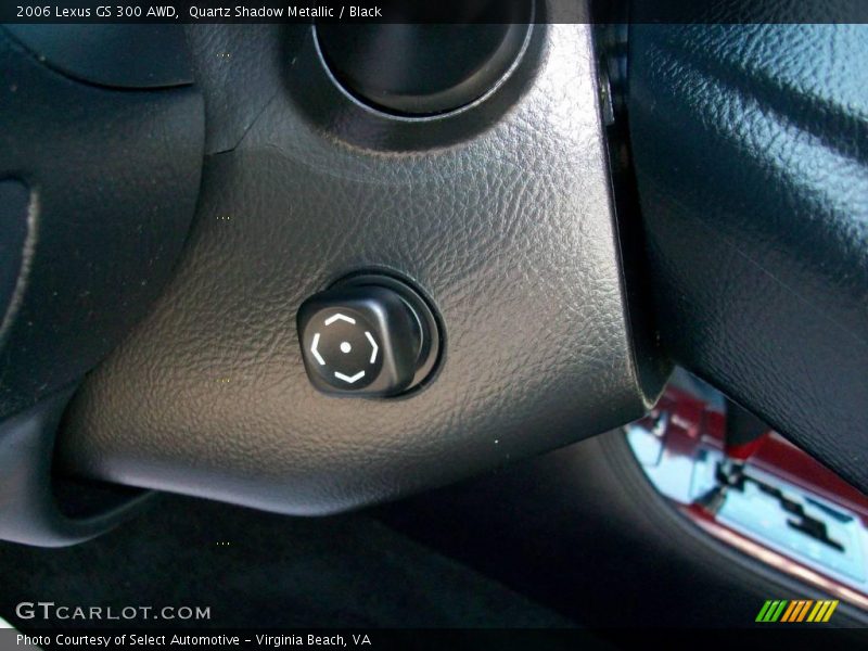 Quartz Shadow Metallic / Black 2006 Lexus GS 300 AWD