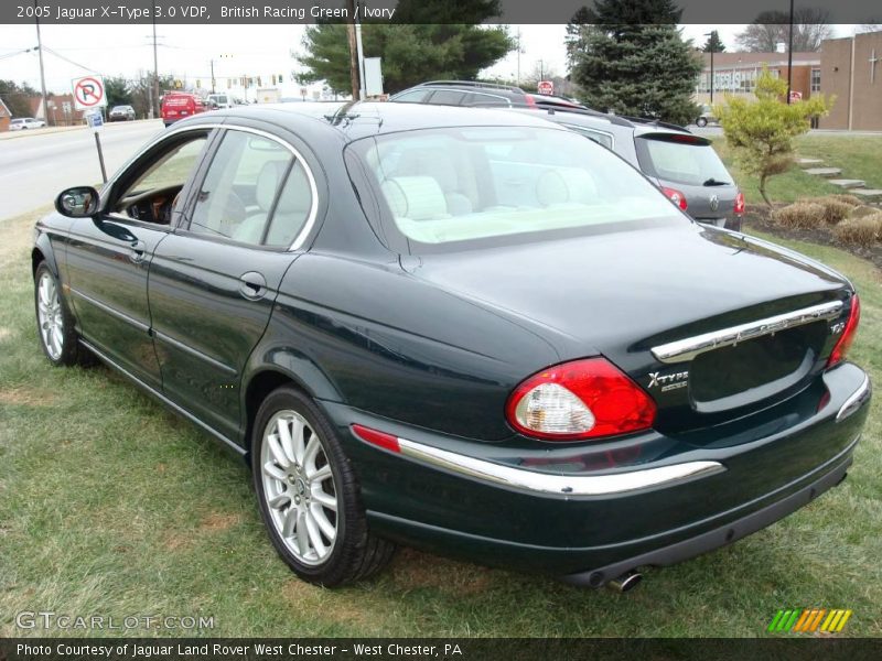 British Racing Green / Ivory 2005 Jaguar X-Type 3.0 VDP