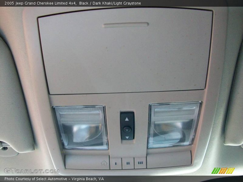 Black / Dark Khaki/Light Graystone 2005 Jeep Grand Cherokee Limited 4x4